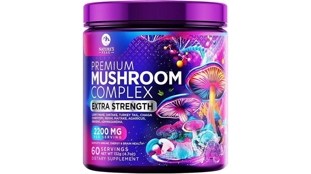 11 in 1 mushroom supplement blend