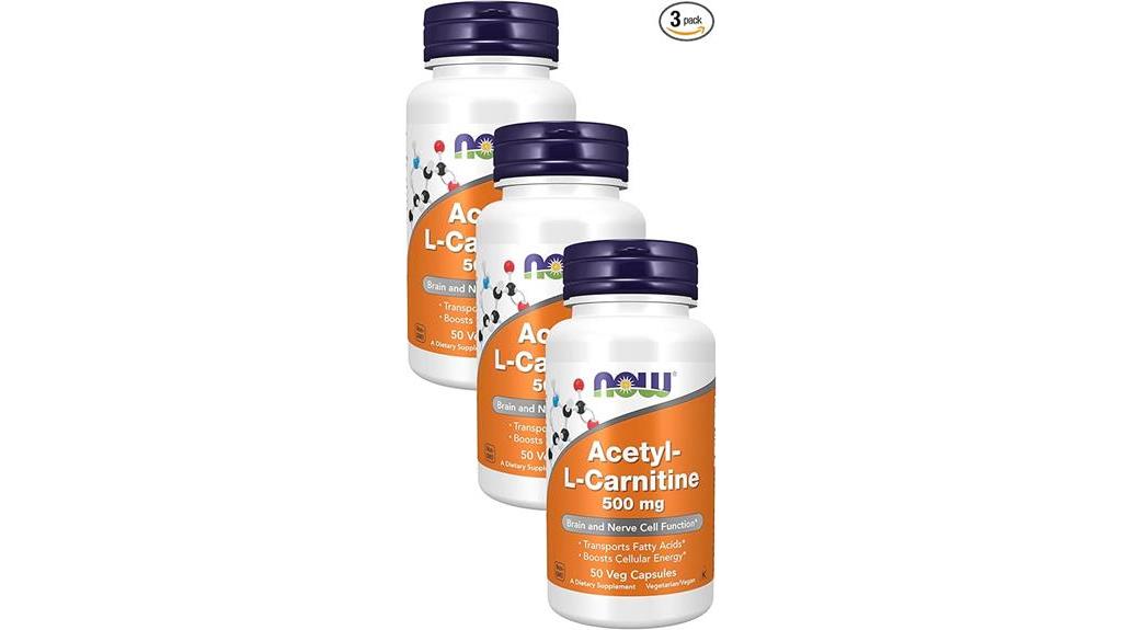 acetyl l carnitine 500 mg