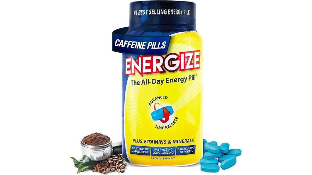 all day energy caffeine pills