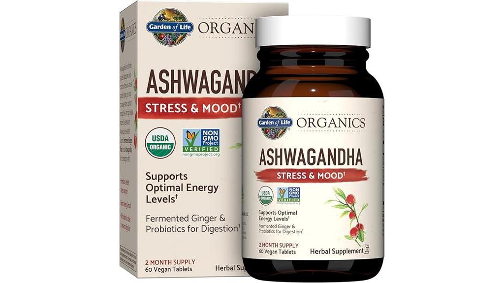 ashwagandha stress support supplement