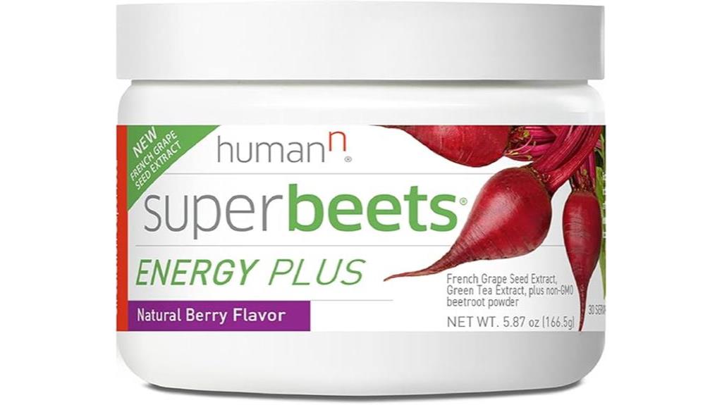 beet based energy supplement