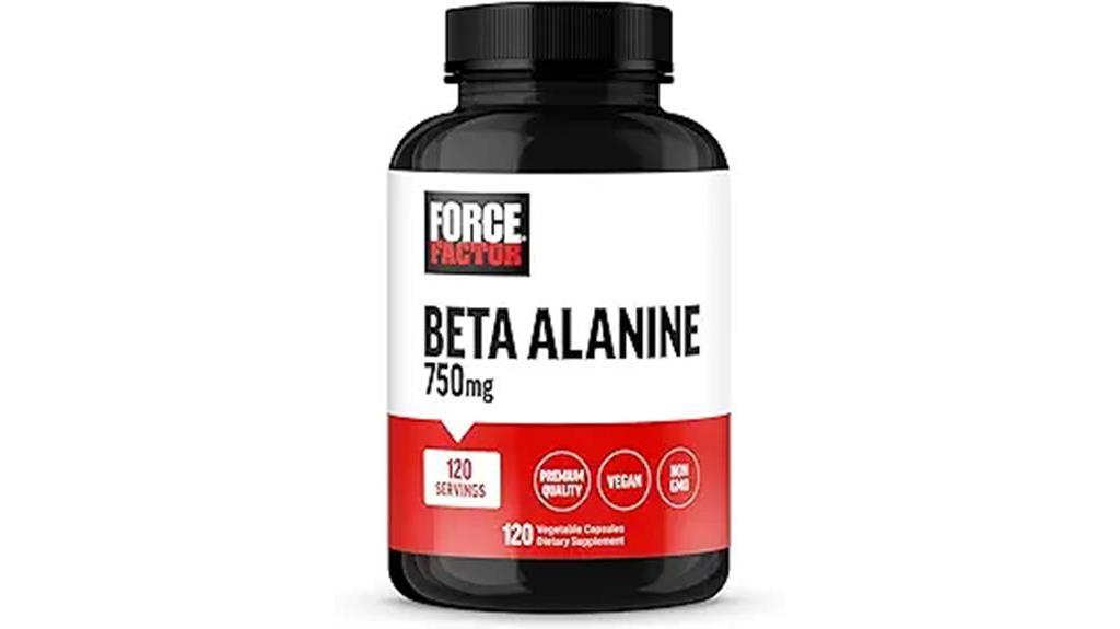 beta alanine supplement capsules