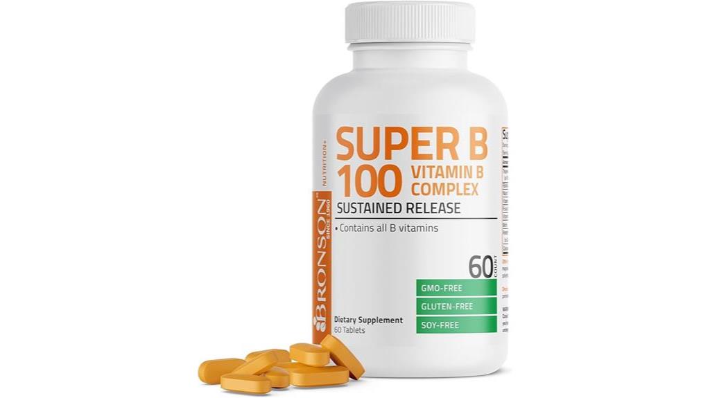 bronson b100 complex tablets