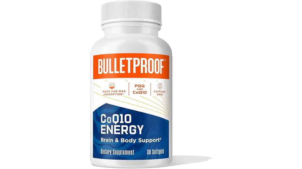 bulletproof coq10 energy softgels