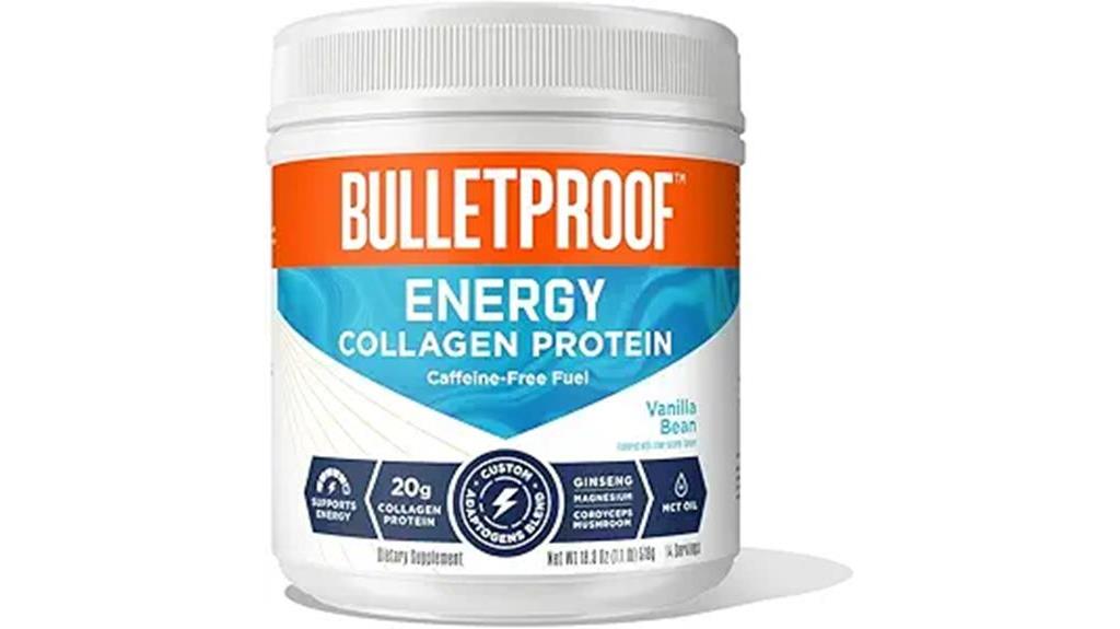 bulletproof vanilla bean protein