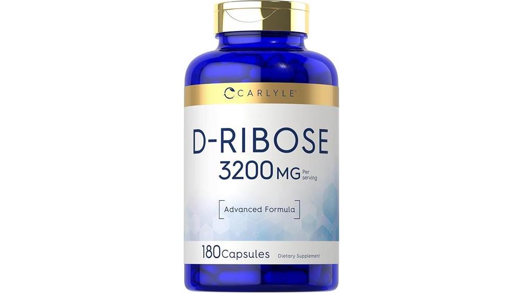 carlyle d ribose capsules 3200mg