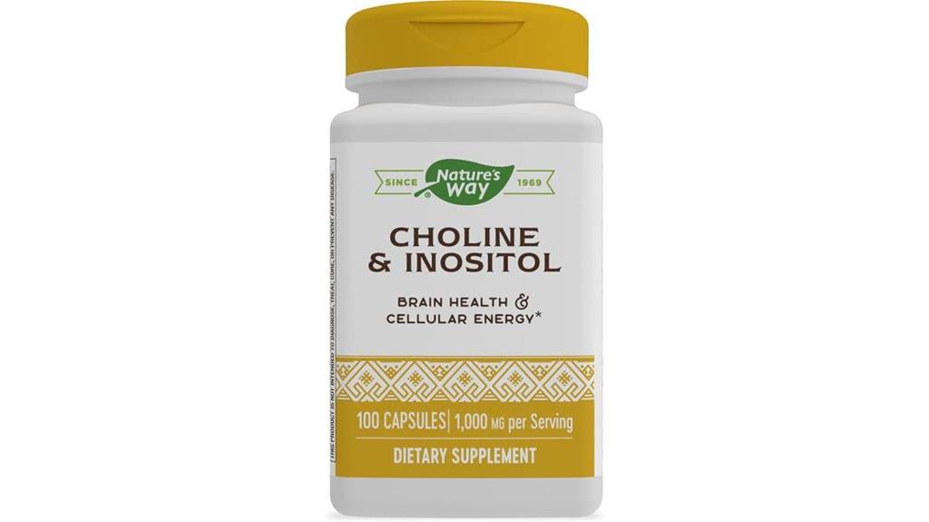 choline inositol supplement capsules