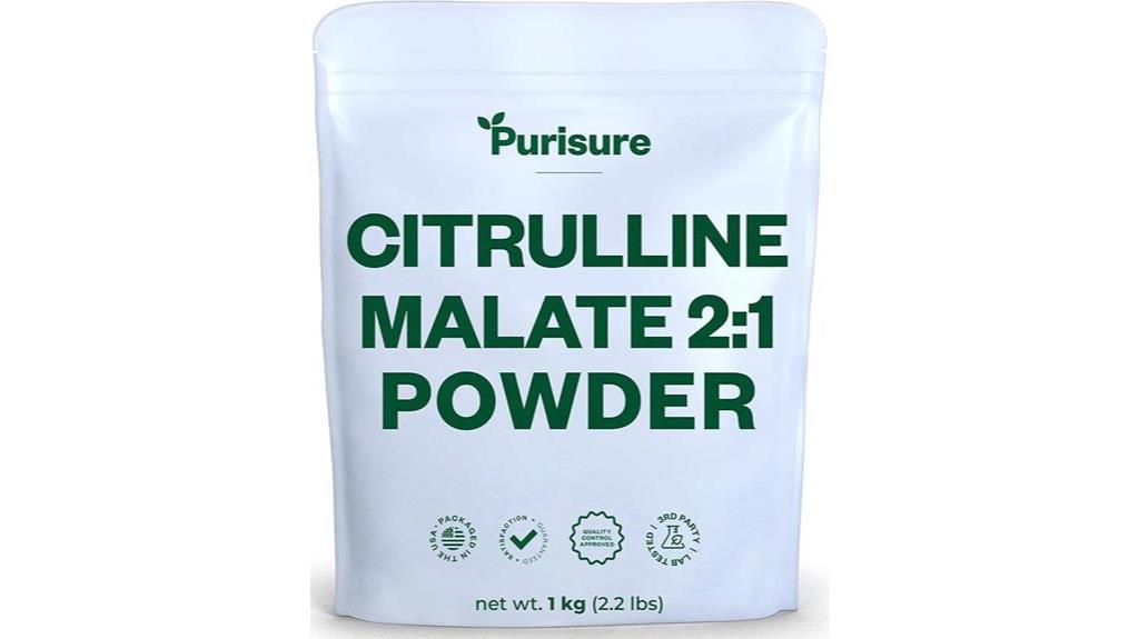 citrulline malate powder supplement