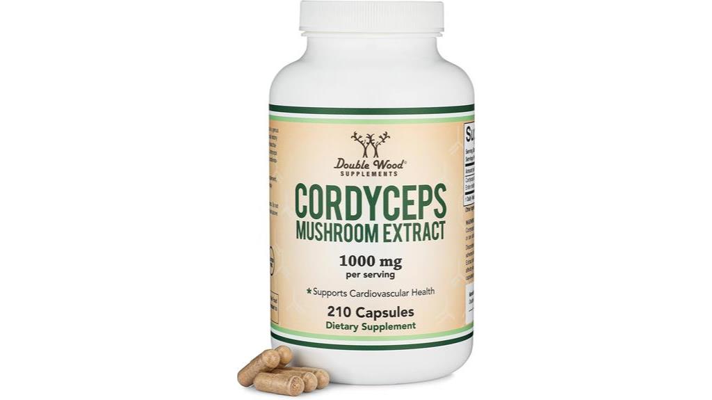 cordyceps capsules 1 000mg