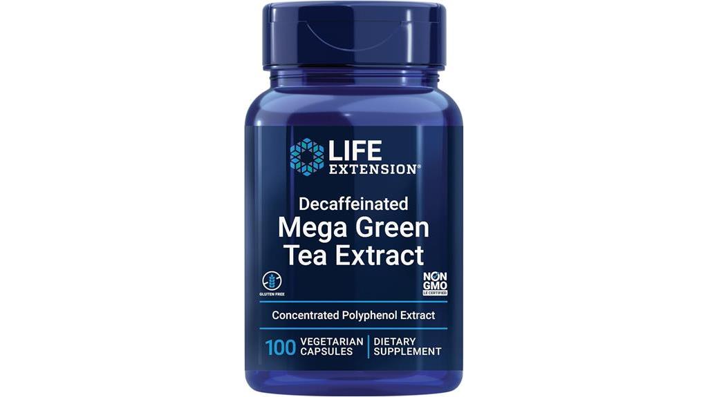 decaffeinated green tea extract