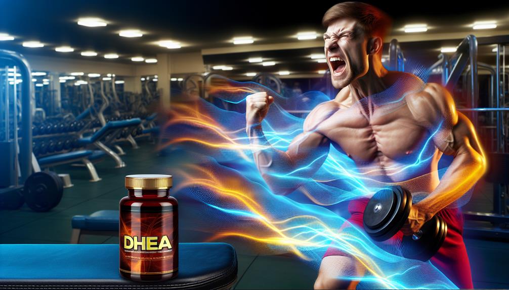 dhea enhances muscle growth