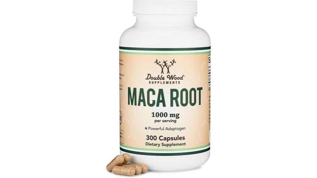 double wood maca root capsules