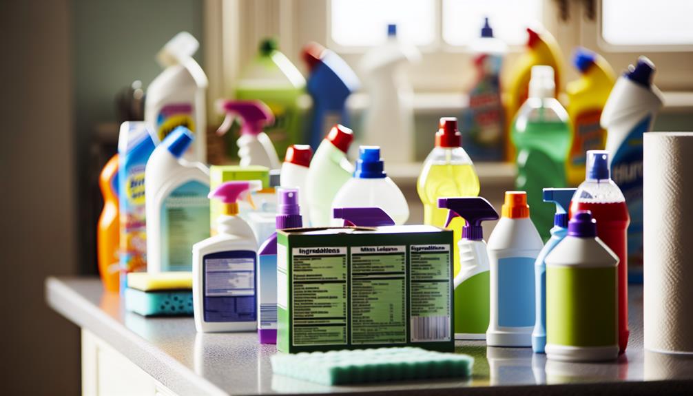 essential home cleaning products