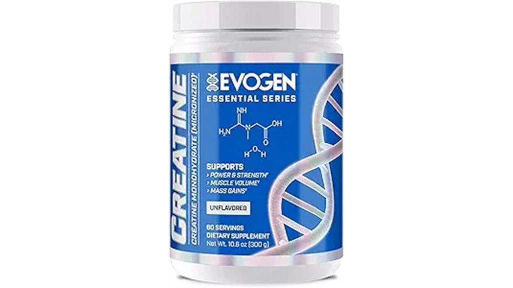 evogen creatine monohydrate supplement