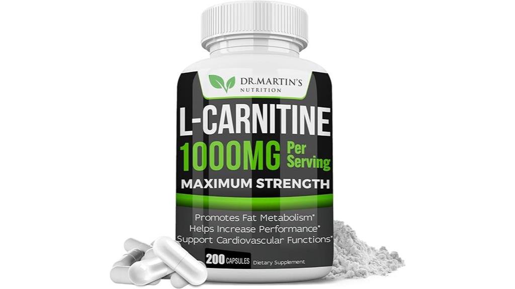 extra strength l carnitine capsules