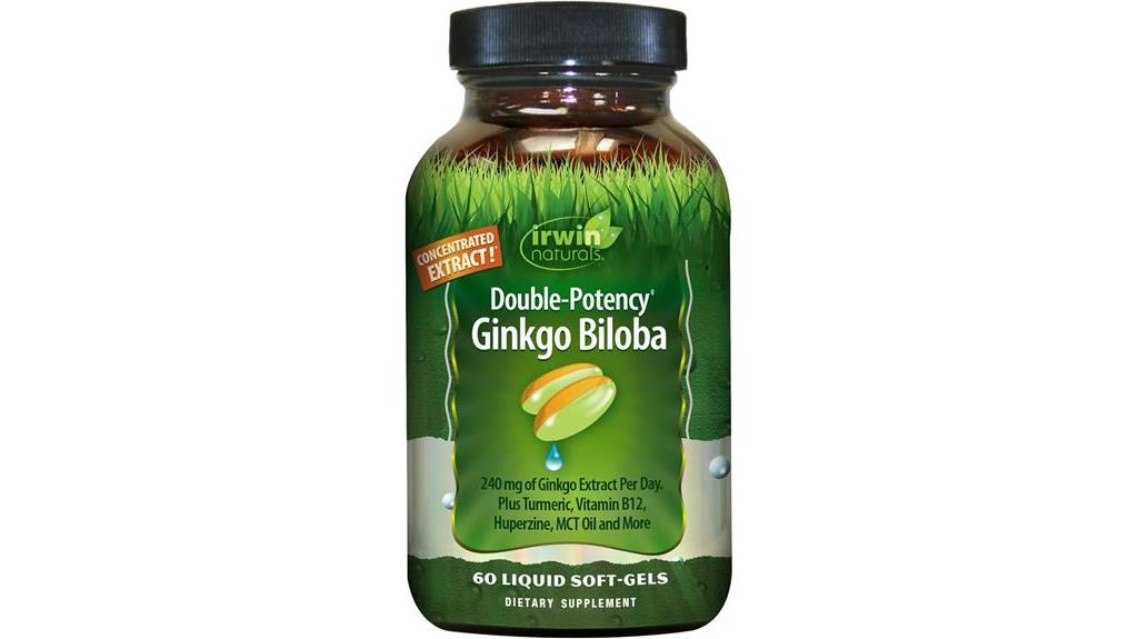 ginkgo biloba brain supplement