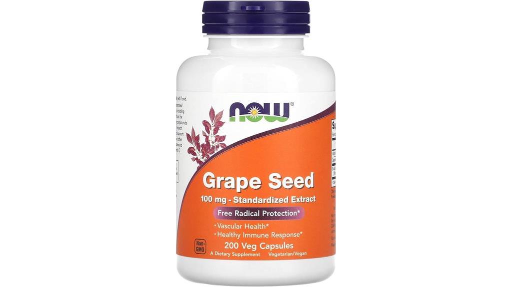 grape seed supplements 200 capsules