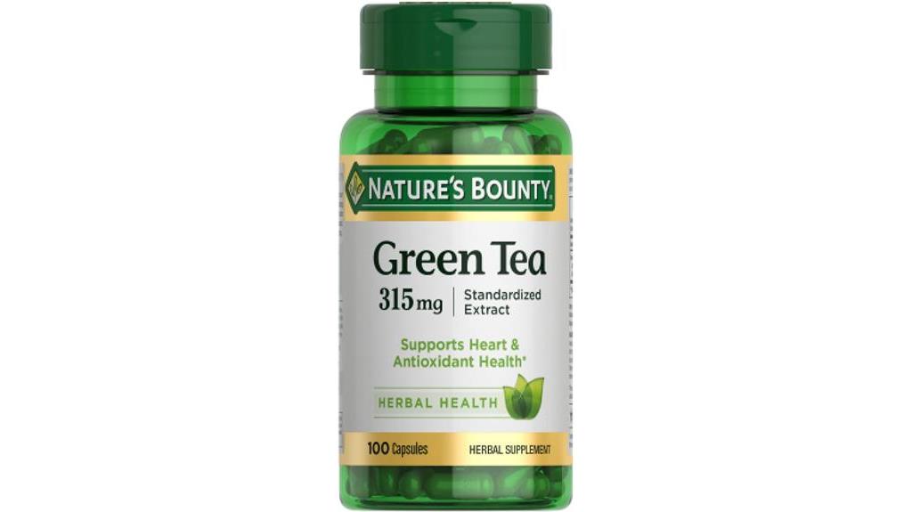 green tea herbal supplement