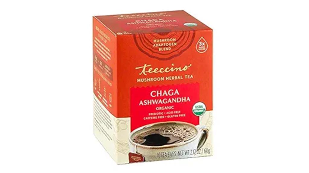 herbal tea with adaptogens