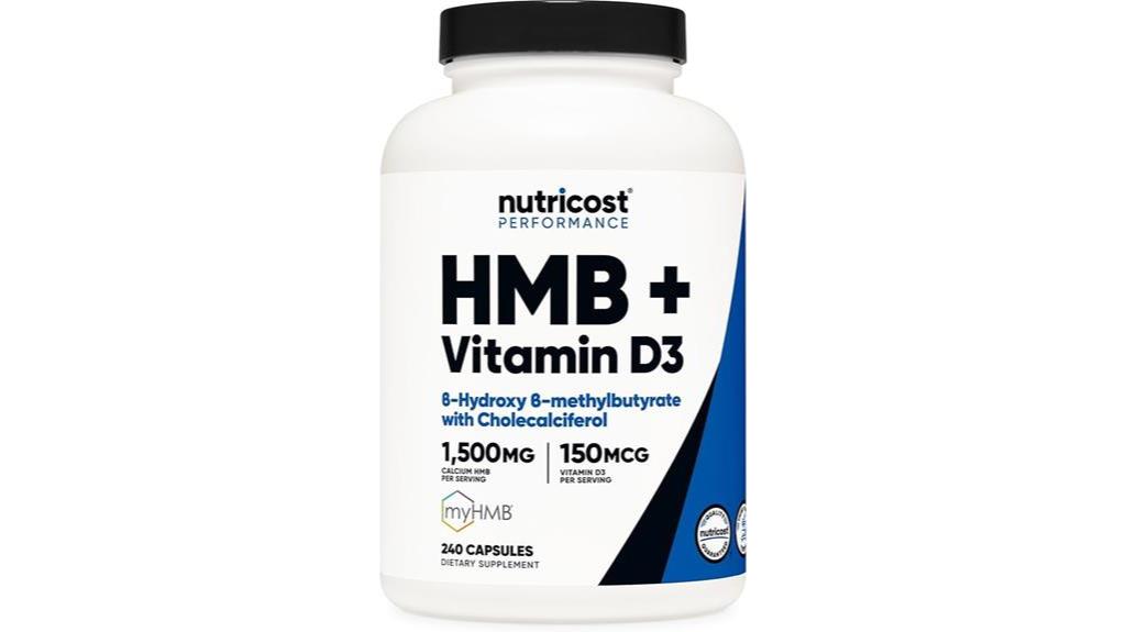 hmb vitamin d3 capsules