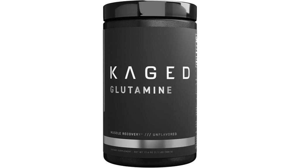 kaged muscle l glutamine powder