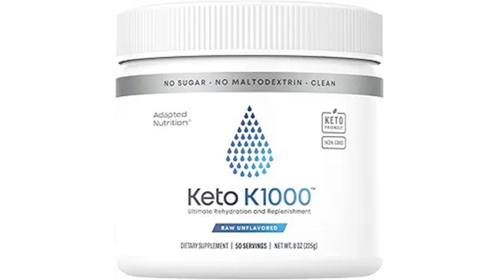 keto electrolyte powder 50 servings