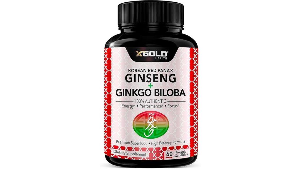 korean ginseng and ginkgo