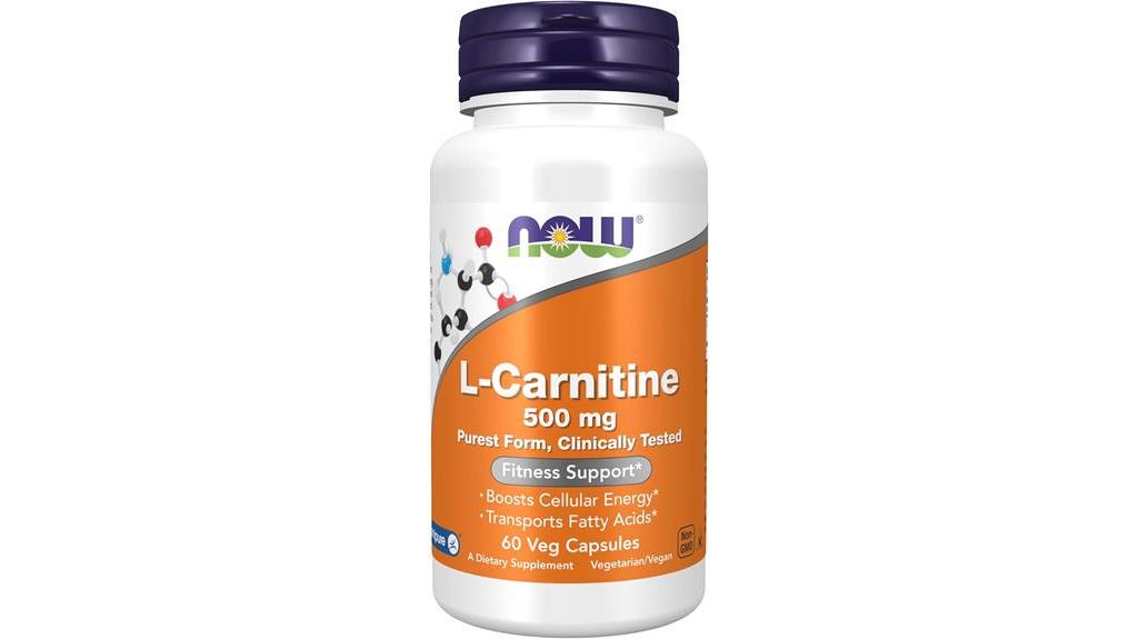 l carnitine 500mg veg capsules