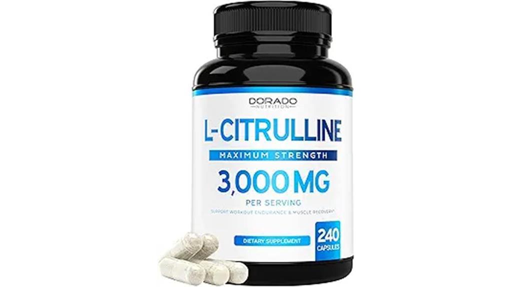 l citrulline 3000mg capsules