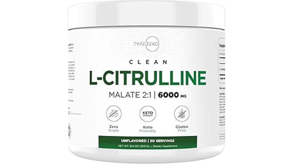 l citrulline malate powder 300g