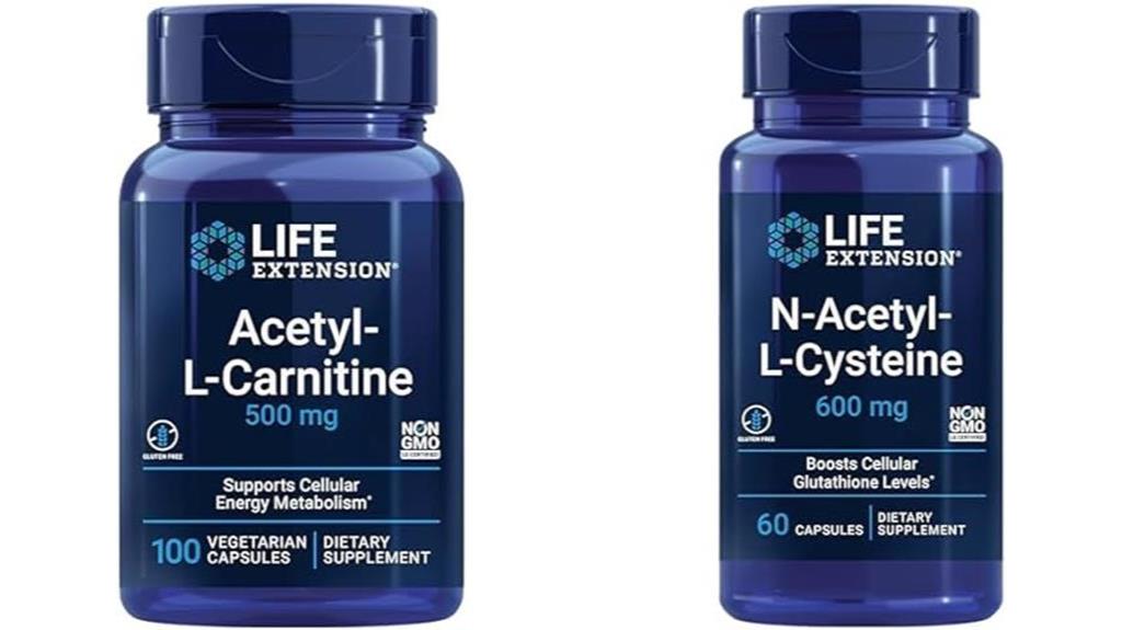 life extension supplement capsules