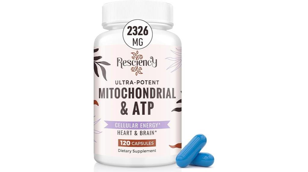 mitochondrial supplements with atp