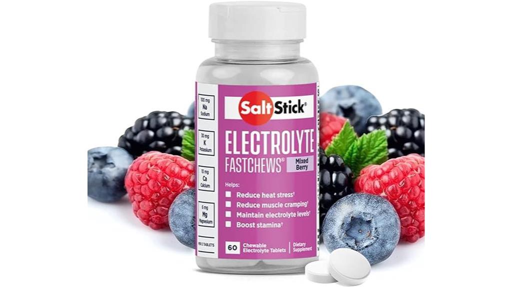 mixed berry electrolyte tablets