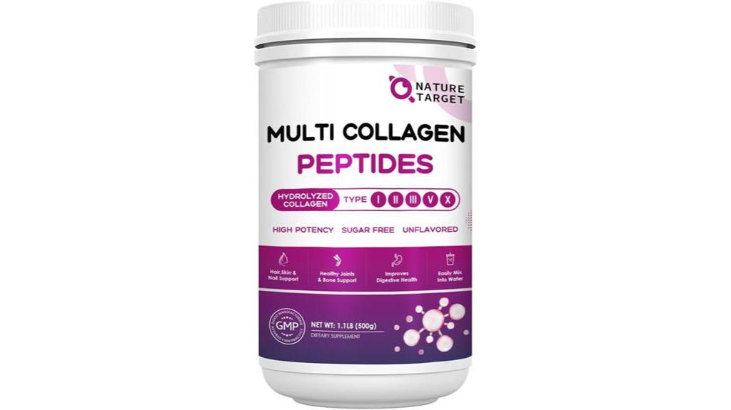 multi collagen peptides powder