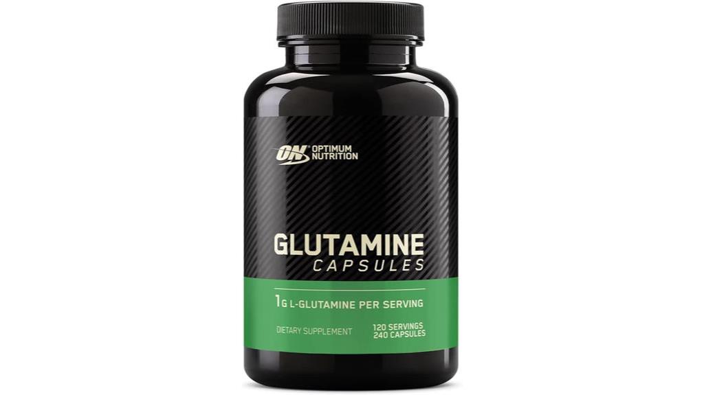 muscle recovery glutamine capsules