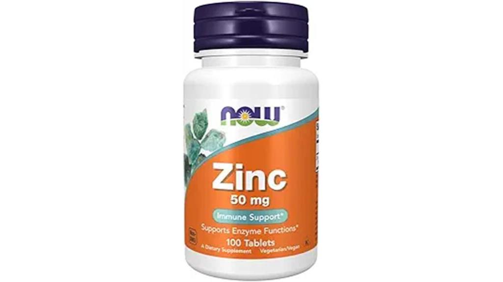 now foods zinc tablets