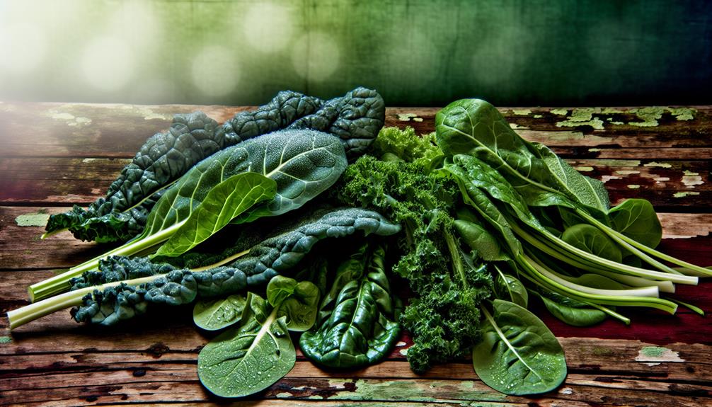 nutrient rich leafy vegetables