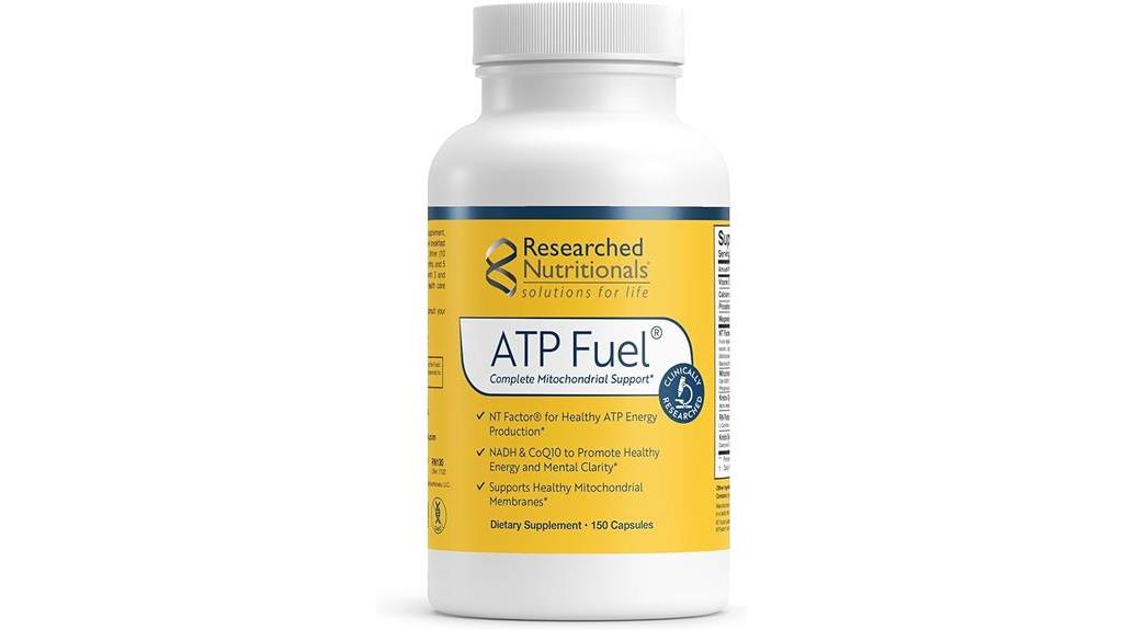 nutritionals atp fuel supplement