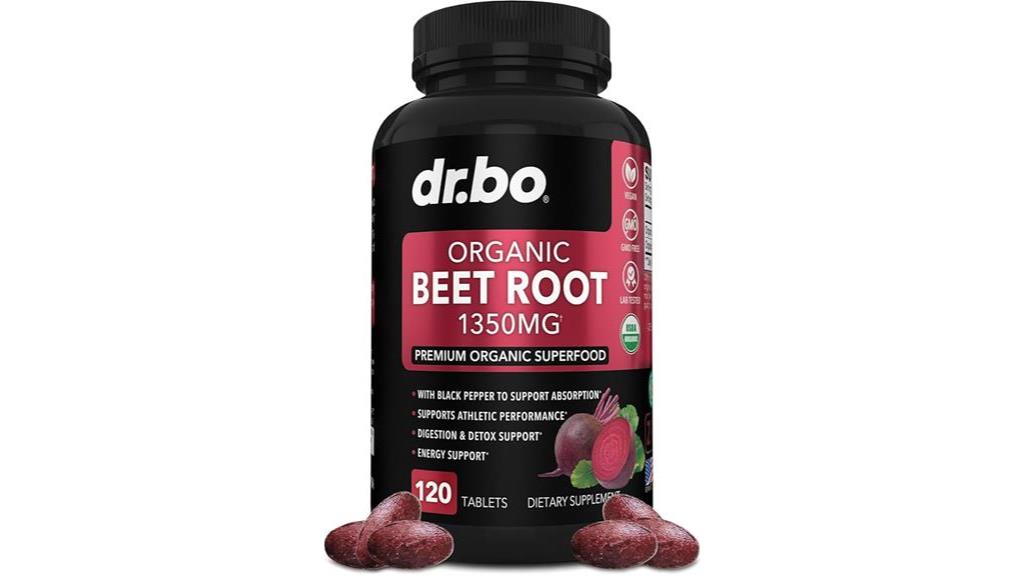 organic beet root capsules