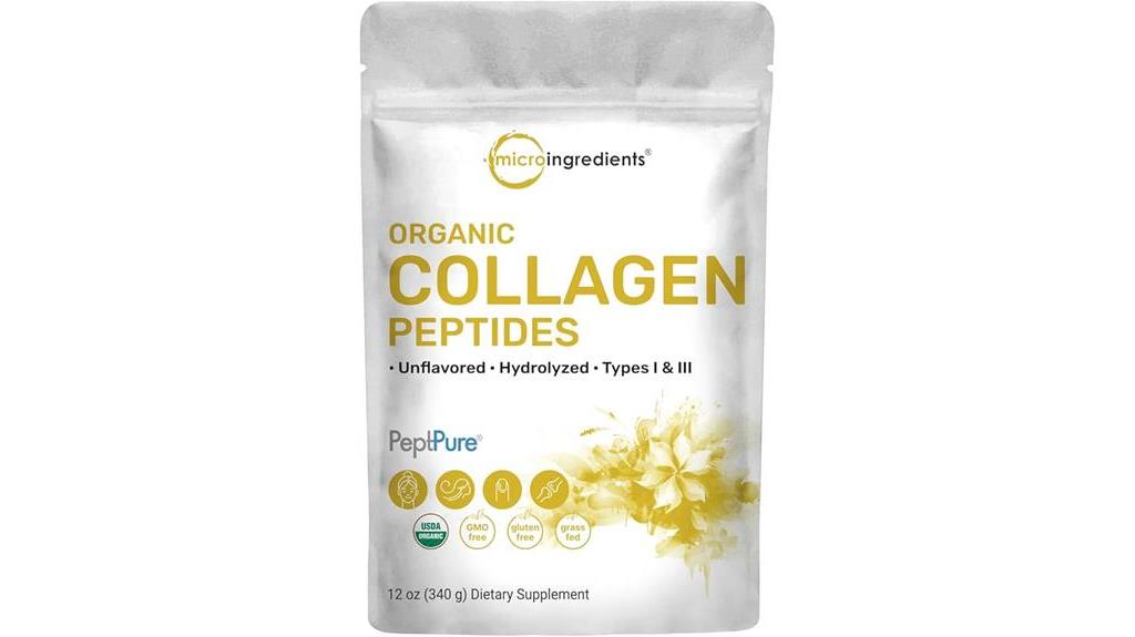 organic collagen peptides powder