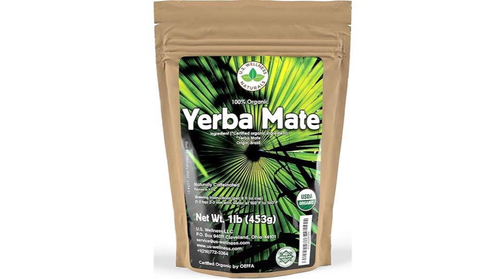 organic super green yerba mate