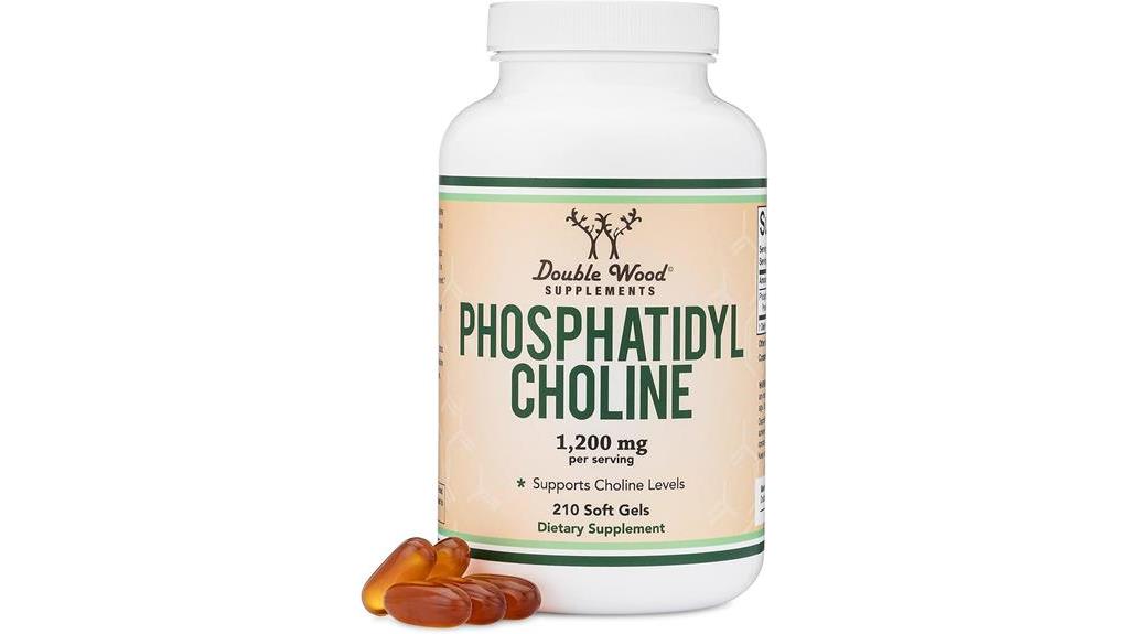 phosphatidylcholine softgels brain health