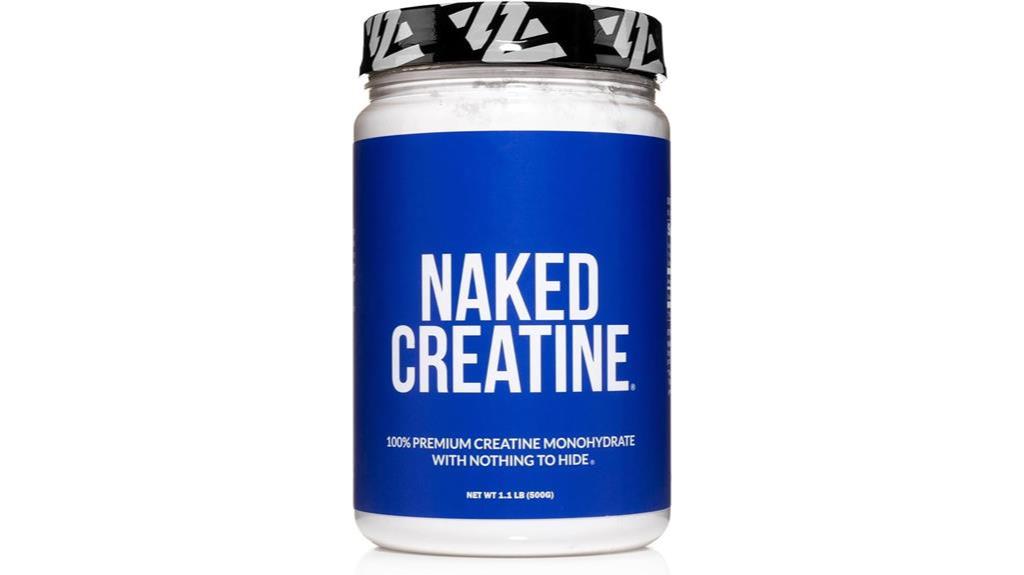 pure micronized creatine supplement