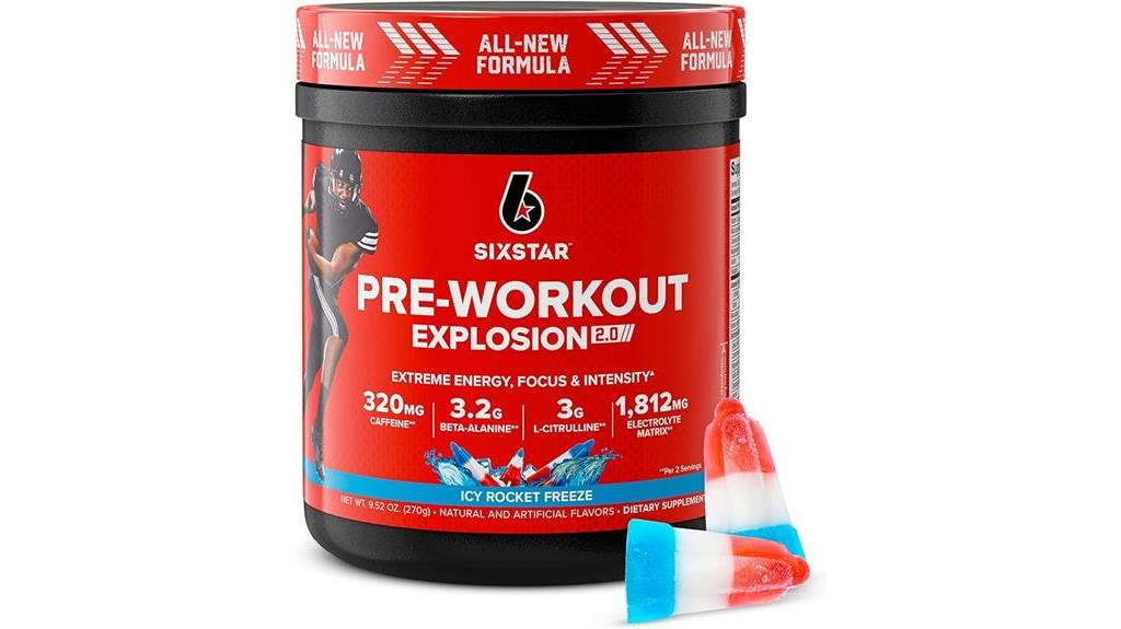 six star pre workout powder