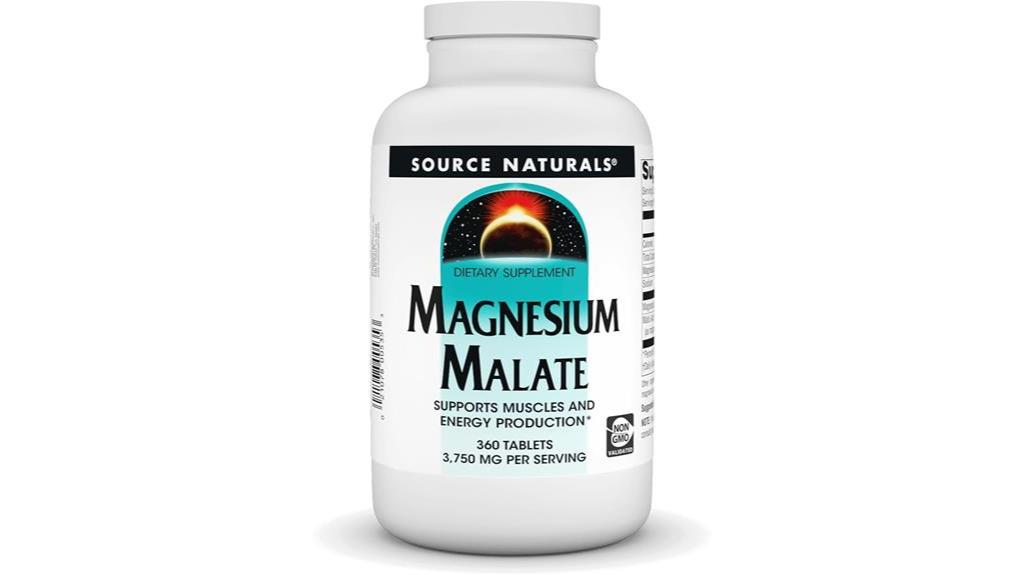 source naturals magnesium malate