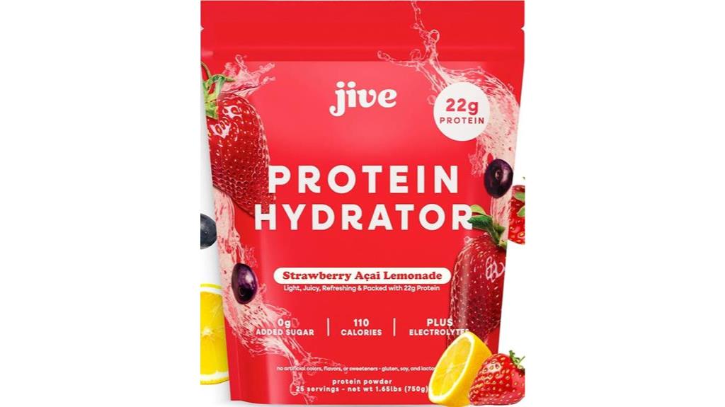 strawberry acai lemonade protein