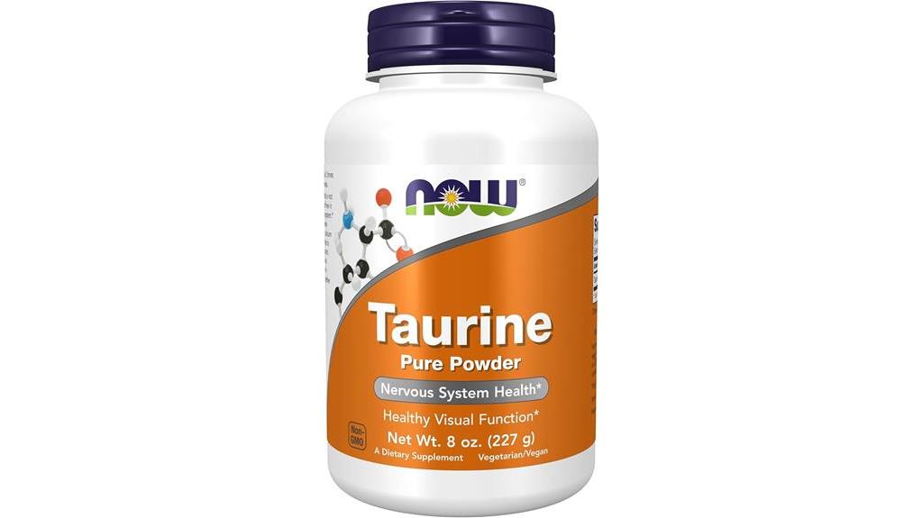 taurine powder supplement 8 ounce