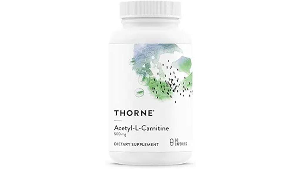 thorne acetyl l carnitine capsules