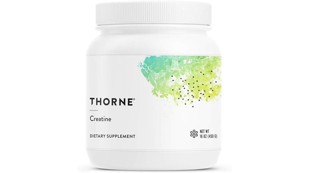 thorne creatine monohydrate powder