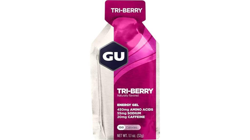 tri berry energy gel pack